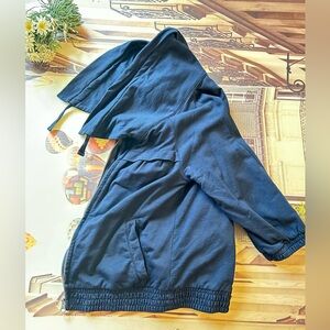 LOFT Navy blue bomber jacket ☀️